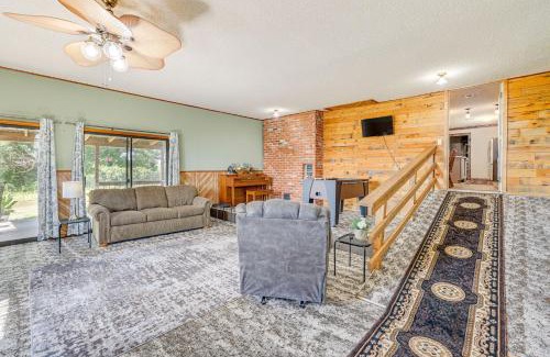 Maysville Casa | 9 Mi to Grove Home with Fire Pit in Southwest City