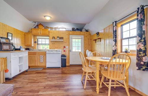 Central Lake Cabina | 9 Mi to Lake Michigan: Secluded Cabin Getaway