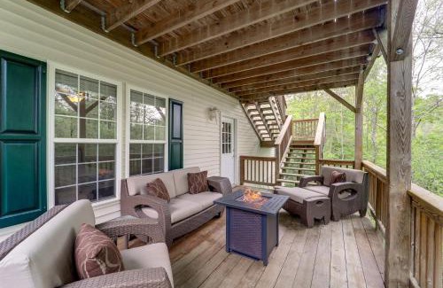 Newland Casa | 9 Mi to Sugar Mountain Newland Cabin with Fire Pit!