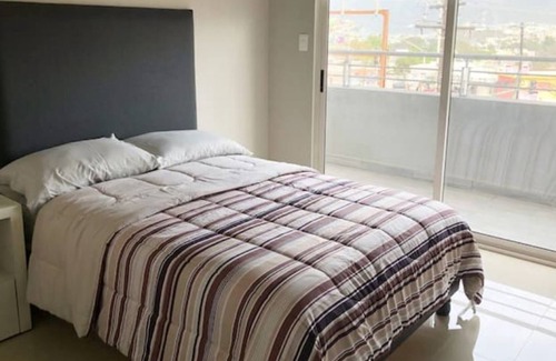 Monterrey Municipality Apartamento | 9. Suite con Terraza Privada/Vista/Abierto Tenis
