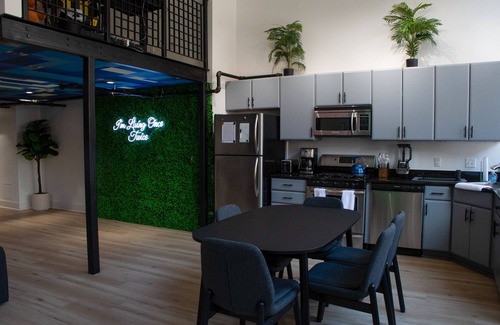 Downtown Baltimore Condominio | 90 DAY MINIMUM STAY - Spacious Cyberpunk Themed Downtown Loft