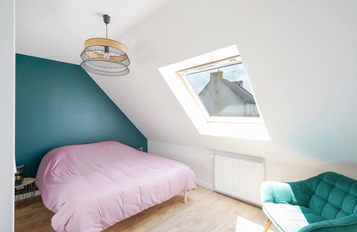 Saint-Guenole Casa | 900m from the beach, House for 6 & garden