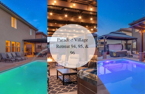 Santa Clara Casa | 94, 95, 96 | 3 Neighboring Homes, Kid Friendly w/Hot Tub's, Game Stations, Air-hockey, and More!