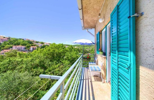Vrbnik Apartamento | 96 m² Apartamento ∙ 2 habitaciones ∙ 4 huéspedes