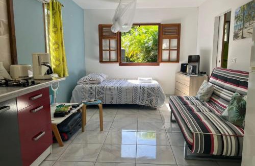 Saint-Charles Apartamento | 971F2-Gîte Sud-Ô-Naturel "Mangue'Divine" pool view