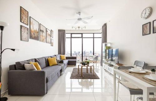 George Town Apartamento | 9min drive to City Highfloor Aprmt City Skyline View Water Purifier