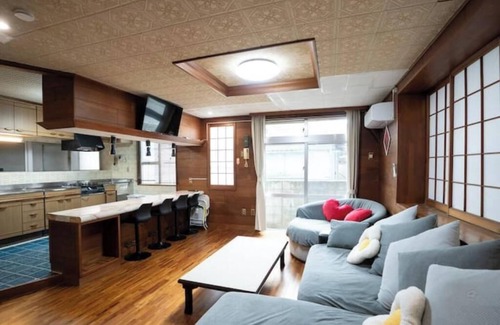 Matsuyama Casa | A 130㎡ Two-Story Japanese House in the City Center with BBQ Facilities Inside