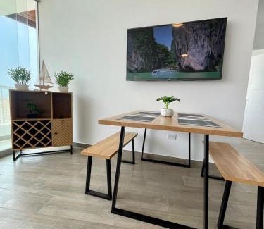 Asia Apartamento | A 3 minutos de la Playa Moderno Departamento con Piscina y Parrilla en Asia