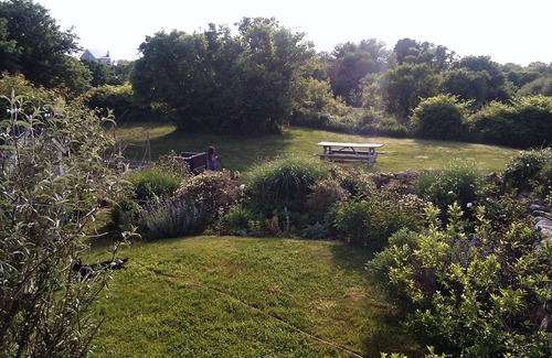 New Shoreham Casa | A Block Island landmark with historic charm, gardens, long water views