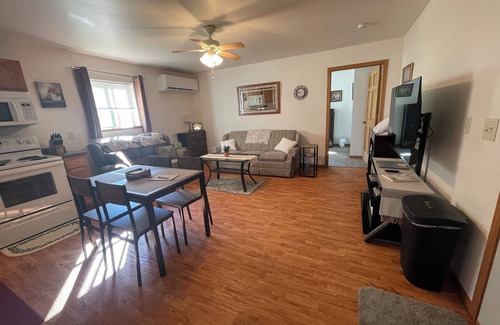 Stratford Cabina | A Cozy Cabin with Pond Views and Outdoor Fire Pit Near Eau Pleine Reservoir