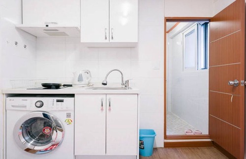 Sillim-dong Apartamento | Un acogedor estudio totalmente amueblado, apartamento de alquiler completo cerca de SNU