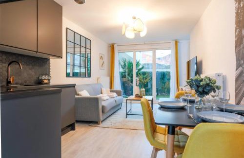 Montreuil Apartamento | A Cozy Nest with Garden - Montreuil - 1BR 4P