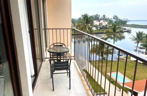 Boca del Río Apartamento | A Estrenar Alberca Vista al Río y Mar con AC