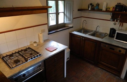 Palazzone Apartamento | Una granja típica de las casas de campo toscanas 3