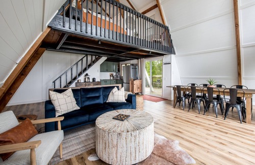 Osakis Cabina | A-Frame Cabin - Private Backyard