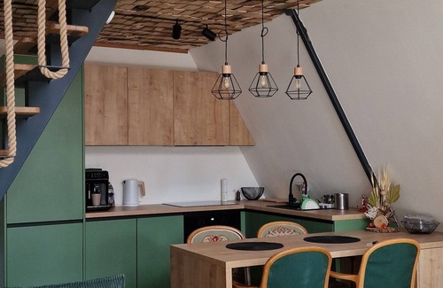 Baia Mare Cabina | A frame cabin with AC and firepit in Baia Mare