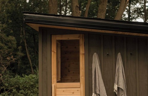 Amery Cabina | A-Frame cabin with sauna on lakeside near Taylor’s Falls, Balsam Lake ski trails