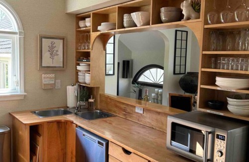 Pine Creek Cabaña | 5 Bedroom A-Frame Cottage with Creek, Barn, Game Room, Fire Pit, Hot Tub