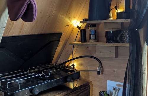 Cantwell Cabina | A-Frame glamping near Denali National Park