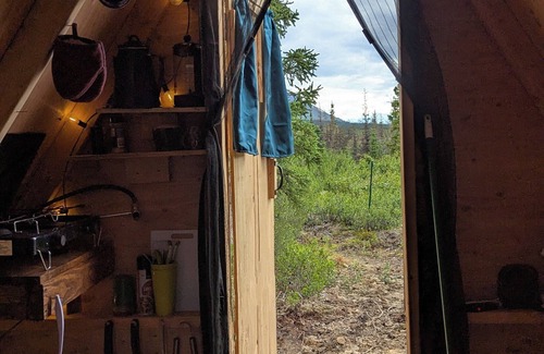 Cantwell Cabina | A-Frame glamping near Denali National Park