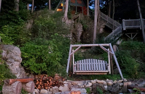 Idlewild Cabaña | A-Frame on the Bay, Door County