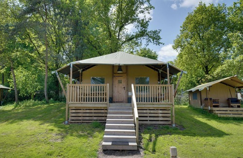 Zeewolde Casa | A Glamping Lodge with extra sleeping tent