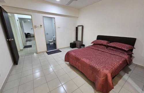 Central Seberang Perai Apartamento | A&H Homestay Seberang Jaya with Swimming Pool & 3 Bedroom AC