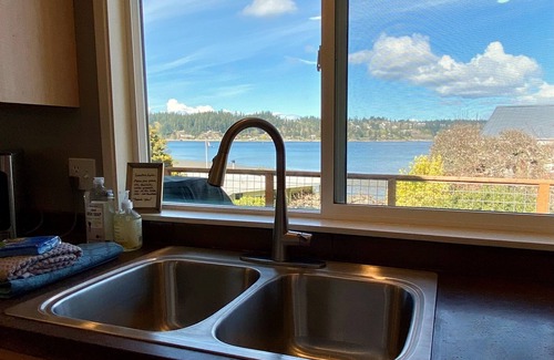 Freeland Casa | Una casa en el puerto, playa, vistas al agua, tranquila, S. Whidbey