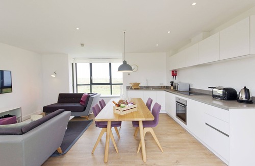 John O'Groats Cabaña | Un john o'groat con capacidad para 4 personas en 2 habitaciones.