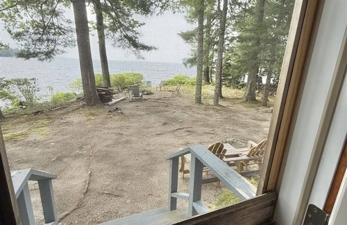 South Casco Cabina | A LOT OF FRONTAGE ON SEBAGO LAKE.