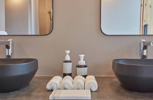 Karimata Casa | A luxurious inn with a coralcolored interiorEmer / Miyakojima Okinawa