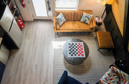 Waveland Casa | A-Mazing A-Frame Tiny Home! Loft/1 Mile to the Beach!