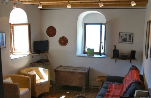 Thalames Villa | A medieval tower house in the Peloponnese with huge garden and amazing sea views