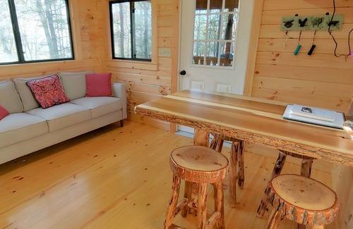 Brevard Cabina | A mile of riverfront and a mountaintop view in the Land of Waterfalls
