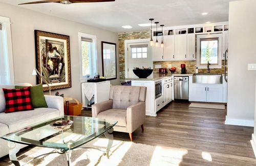 Boyne Falls Casa | A River Runs Through It! Charming 2-bedroom home near Walloon Lake