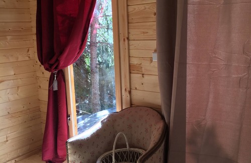 Barjols Cabina | Una cabaña romántica en un magnífico jardín.