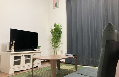 Higashi-ku Apartamento | A room four guests can stay at FUKUOKA