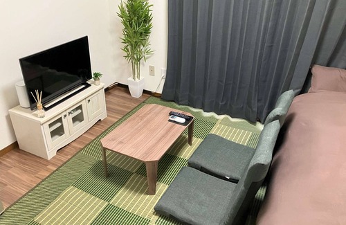 Higashi-ku Apartamento | A room four guests can stay at FUKUOKA