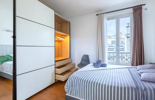 Asnieres-sur-Seine Apartamento | A terrace in the sun, cozy flat in Asnières