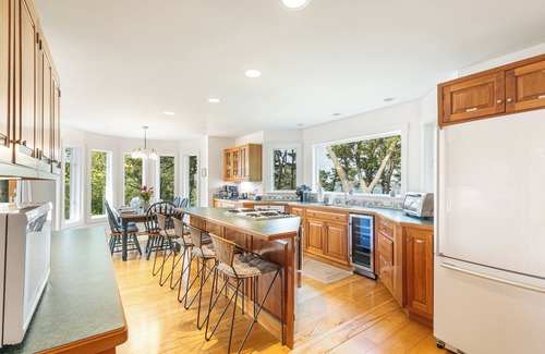 Vineyard Haven Casa | A View Fit for Royalty! Top Compliments: so clean! fab hot tub! best view!
