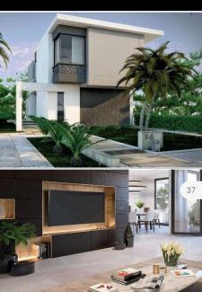 Pyramids Gardens Villa | A wonderful villa in Badya 6th of October Compound Badya