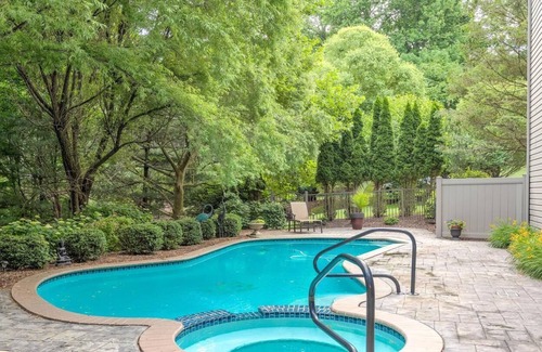 Lewisberry Casa | A Woodside Manor w/ Pool, Hot Tub, Gameroom & Firepit