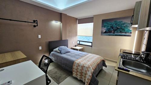 Cuautitlán Izcalli Apartamento | A07 SUITE WHITE para 1 a 2 personas, Especialistas en CORTAS, MEDIANAS Y LARGAS ESTANCIAS en IZCALLI TEPOTZOTLAN perfecto para Familias, Turistas, Contratistas, Estudiantes, Empresas A sólo 5 min Izcalli 5 min Esmeralda 20 min Satélite 25 min AIFA