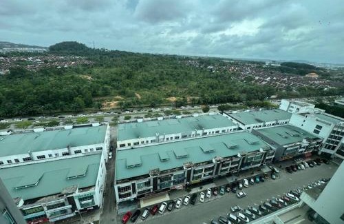 Tebrau Apartamento | A1501 manhattan Austin 3Queen BED Netflix By STAY