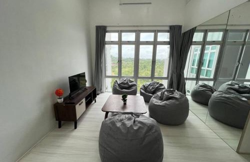 Tebrau Apartamento | A1501 manhattan Austin 3Queen BED Netflix By STAY