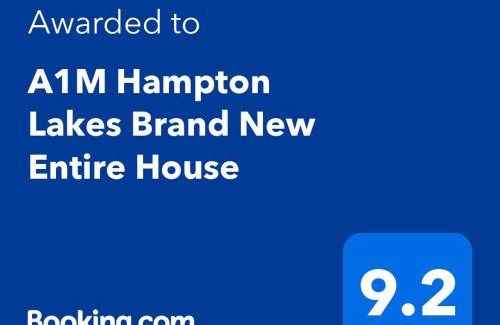 Peterborough Apartamento | A1M Hampton Lakes Brand New Entire House