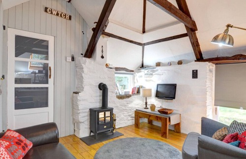 Glandwr Casa | Aberelwyn Granary - Una Habitación Casa, Capacidad 3