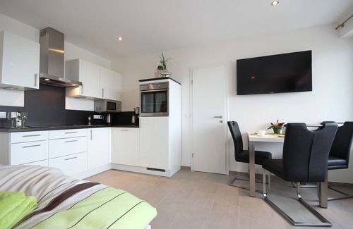 Wangerooge Apartamento | Mejor ubicación absoluta con vistas al mar, reformado en 2015, balcón, W-Lan, Top