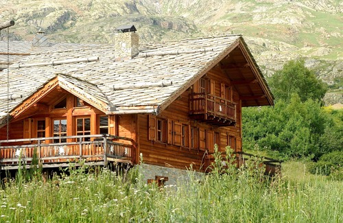 Bergers Chalet De Esquí | Accès direct aux pistes! Grand Chalet 15p con sauna privada