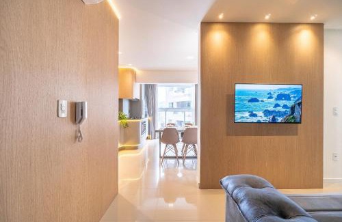 Tabuleiro dos Oliveiras Apartamento | Achei Itapema Elegante ap c/vista do mar 2dorm